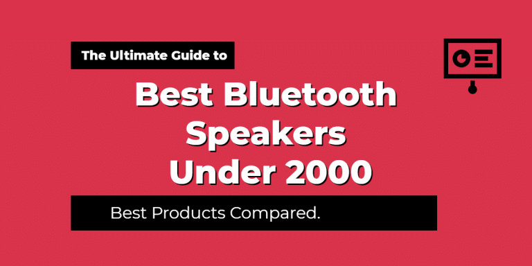 5 Best Bluetooth Speakers Under 2000 In India 2023