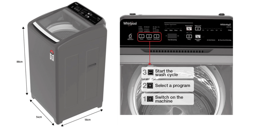 Whitemagic Royal Plus 7.5 Kg Top Load Washing Machine 3
