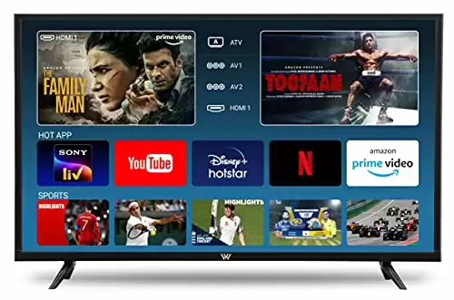 VW 32 inches HD Ready LED Smart TV