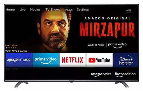 AmazonBasics 139cm Fire Edition 4K LED TV