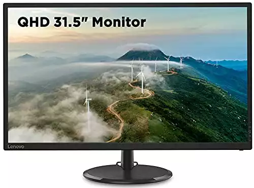 Lenovo 31.5-inch QHD Near Edgeless Monitor