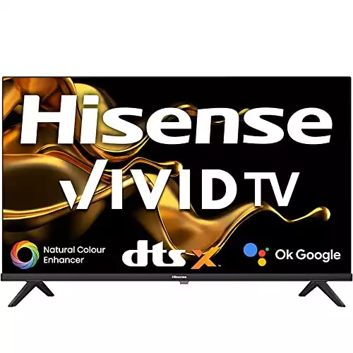 Hisense 43 inches Android 11 Series Smart TV 43A4G