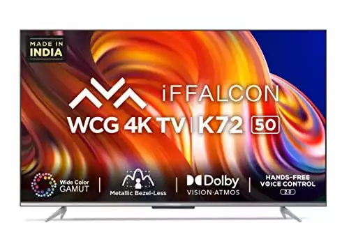 iFFALCON 50 inches 4K Ultra HDLED TV 50K72