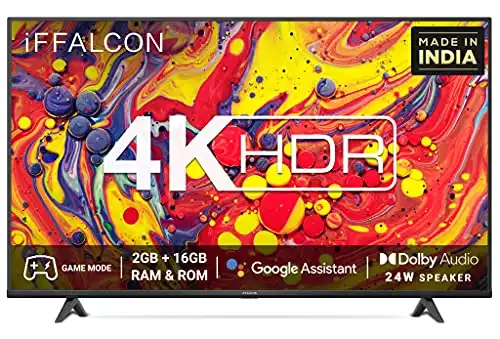 iFFALCON 108 cm (43 inches) 4K Ultra HD Smart LED TV