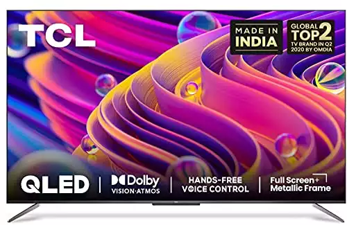 TCL (50 inches) 4K Android Smart QLED TV