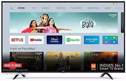 Mi 4X 138.8 cm (55 Inches) Ultra HD Android LED TV (Black)