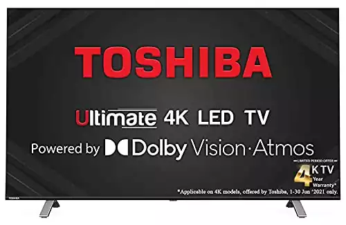 Toshiba 108 cm Vidaa OS Series 4K Smart LED TV
