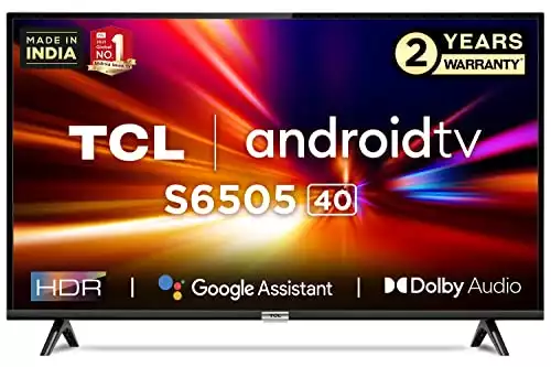 TCL 40 inches Full HD Smart LED TV 40S6505