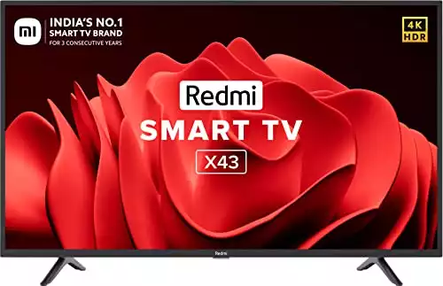 Redmi 43 inches X43 | L43R7-7AIN 4K Smart LED TV
