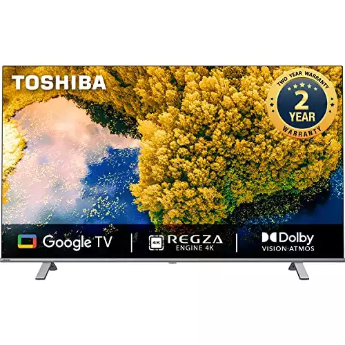 Toshiba 55 inches Bezelless Series 55C350LP Smart TV